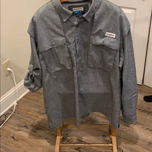 3 Magellan men’s camp shirts for one price.